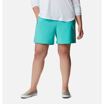 Columbia PFG Tidal II Plus Size, Pantalones Cortos Azules Para Mujer | 382019-XPQ